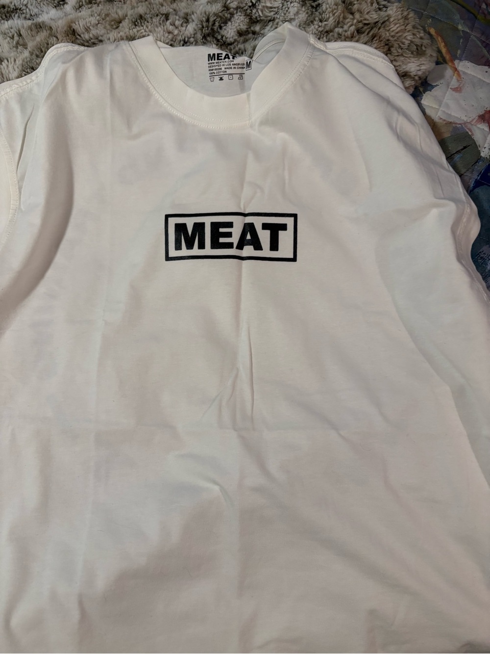 Logo White Men's Tank Top